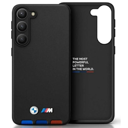 Case BMW BMHCSA5422PTDK A54 black/black Leather Stamp Tricolor_0