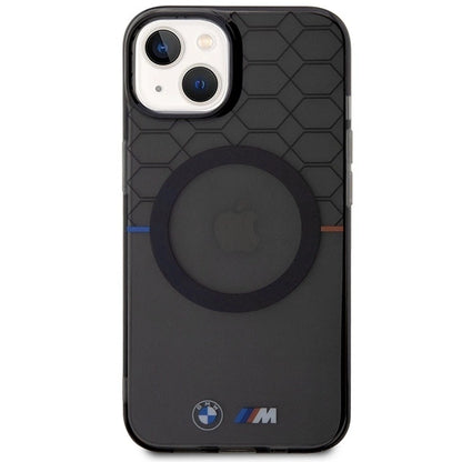 BMW Pattern MagSafe case for iPhone 14 Plus - gray_2