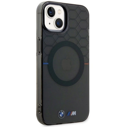 BMW Pattern MagSafe case for iPhone 14 Plus - gray_3