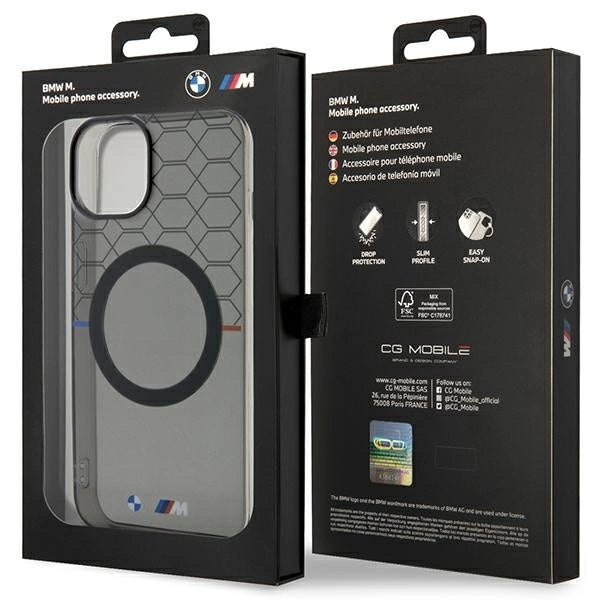 BMW Pattern MagSafe case for iPhone 14 Plus - gray_7