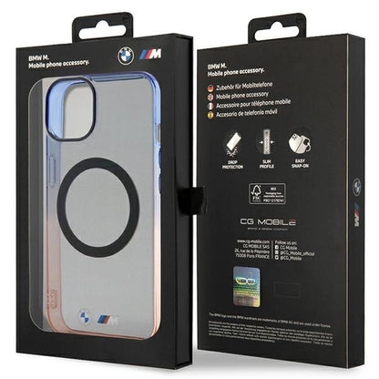 BMW Gradient Bumper MagSafe case for iPhone 14 Plus - gray_7