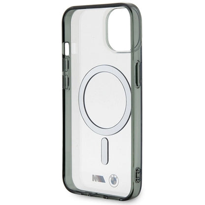 BMW BMHMP14SHCRS iPhone 14 6.1&quot; case transparent hardcase Silver Ring MagSafe_6