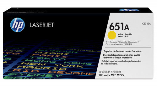 HP Toner CE342A / 651A Yellow_0