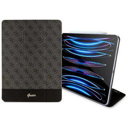 Etui Guess 4G Stripe Allover na iPad Pro 12.9" - czarne_2