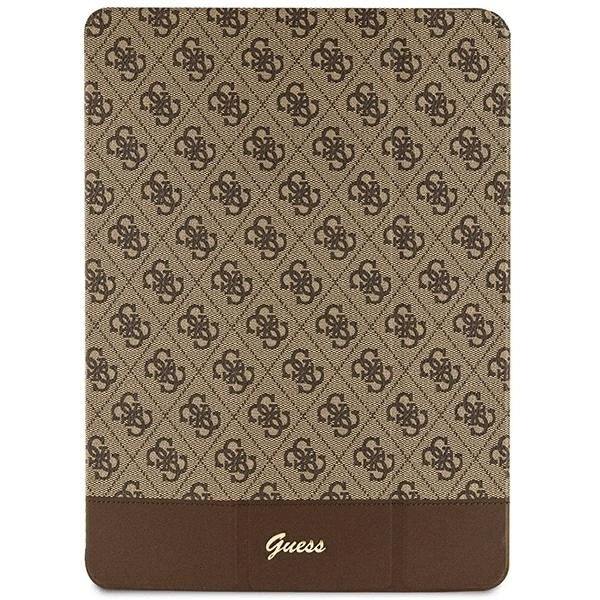 Guess 4G Stripe Allover case for iPad Pro 12.9" - brown_0