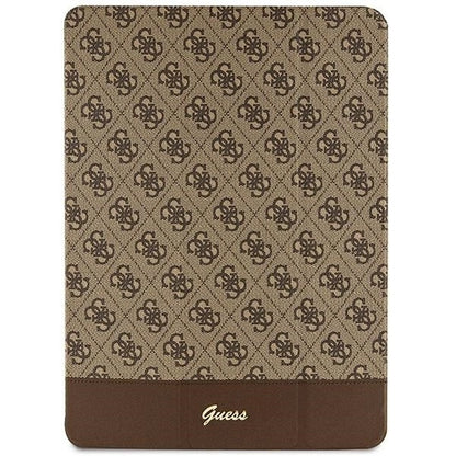 Guess 4G Stripe Allover case for iPad Pro 12.9" - brown_0