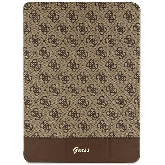 Guess 4G Stripe Allover case for iPad Pro 12.9" - brown_0