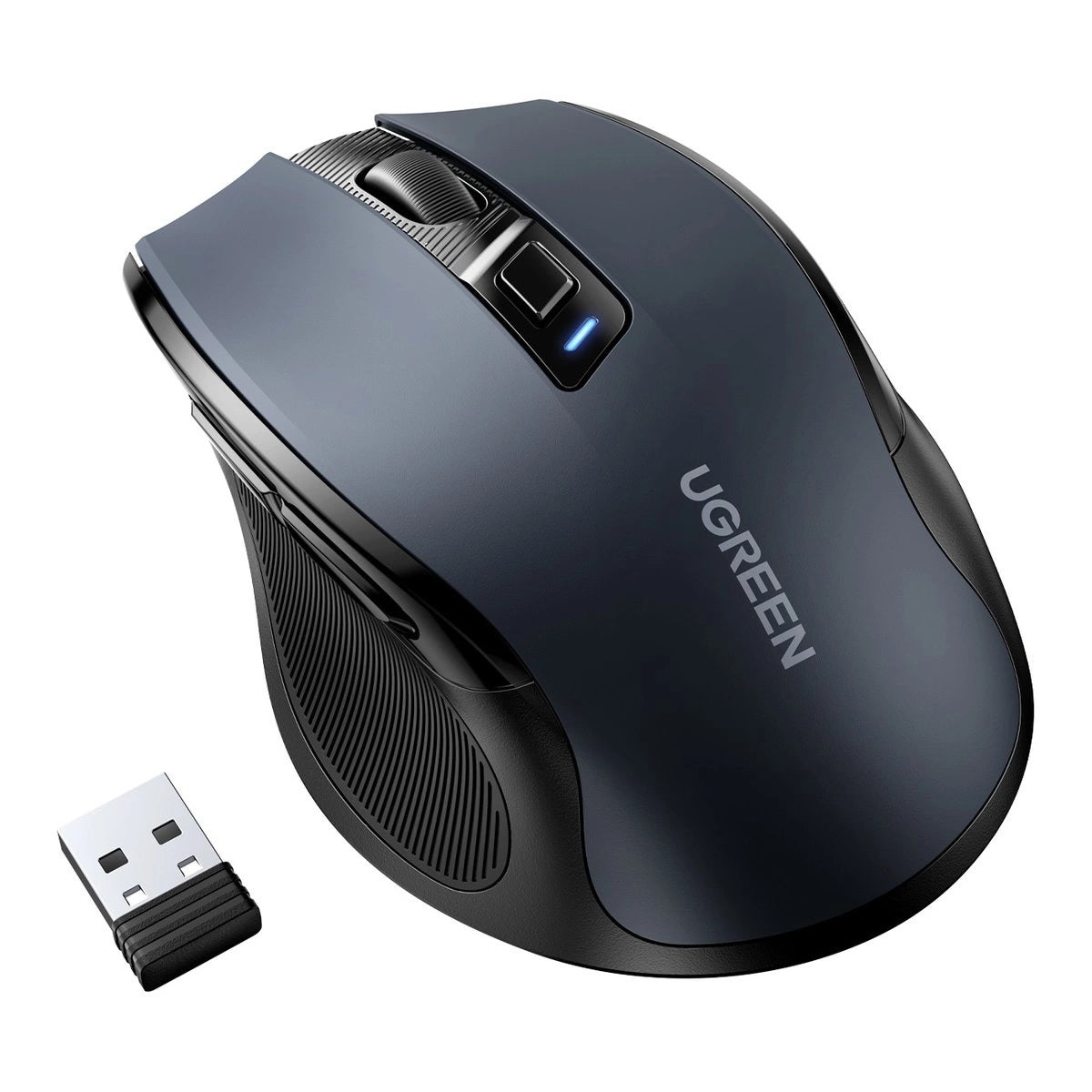 Ugreen MU006 wireless optical mouse USB 2.4GHz / Bluetooth 5.0 4000 DPI - black_1
