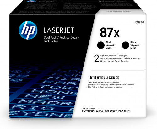 HP Toner CF287XD / 87X XL Doppelpack Black_1