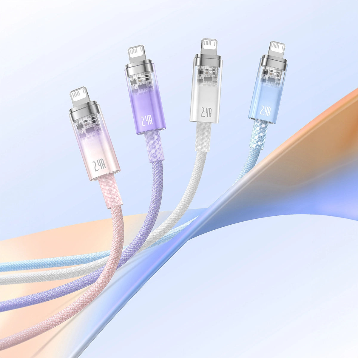 Baseus Explorer Series cable USB - Lightning 2.4A 2 m white (CATS010102)_17