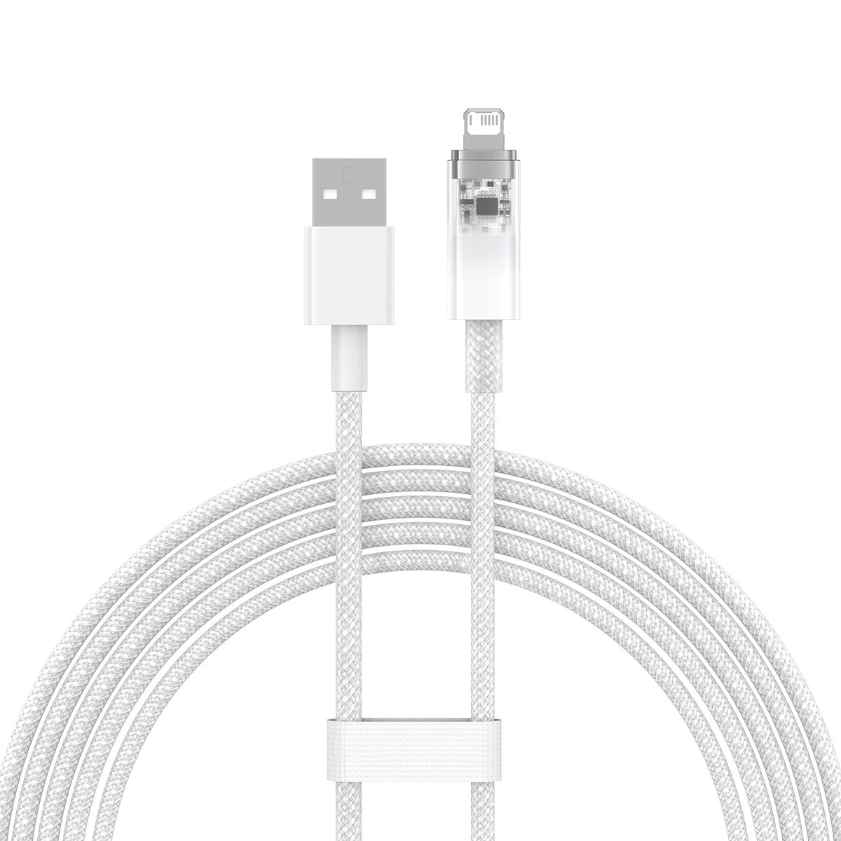 Baseus Explorer Series cable USB - Lightning 2.4A 2 m white (CATS010102)_1