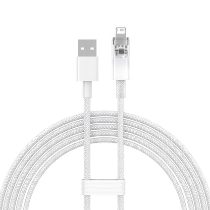 Baseus Explorer Series cable USB - Lightning 2.4A 2 m white (CATS010102)_1