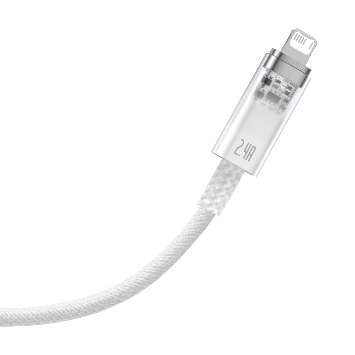 Baseus Explorer Series cable USB - Lightning 2.4A 2 m white (CATS010102)_2