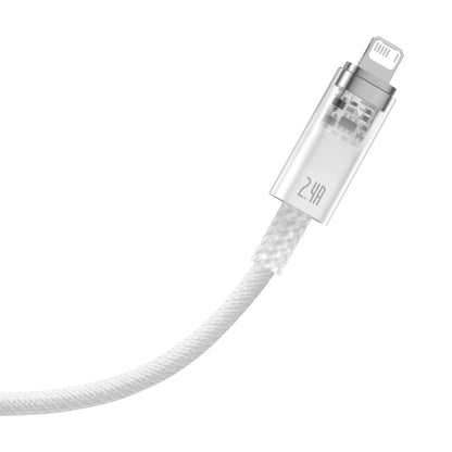 Baseus Explorer Series cable USB - Lightning 2.4A 2 m white (CATS010102)_2