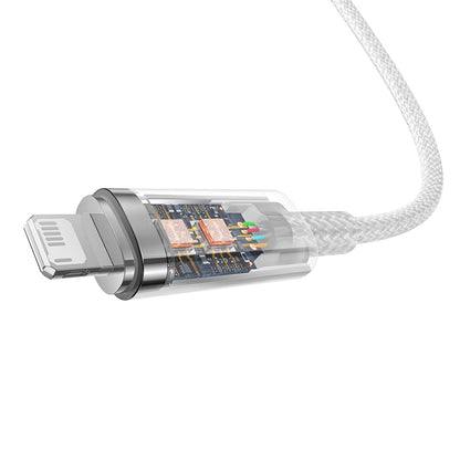 Baseus Explorer Series cable USB - Lightning 2.4A 2 m white (CATS010102)_6