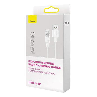 Baseus Explorer Series cable USB - Lightning 2.4A 2 m white (CATS010102)_4