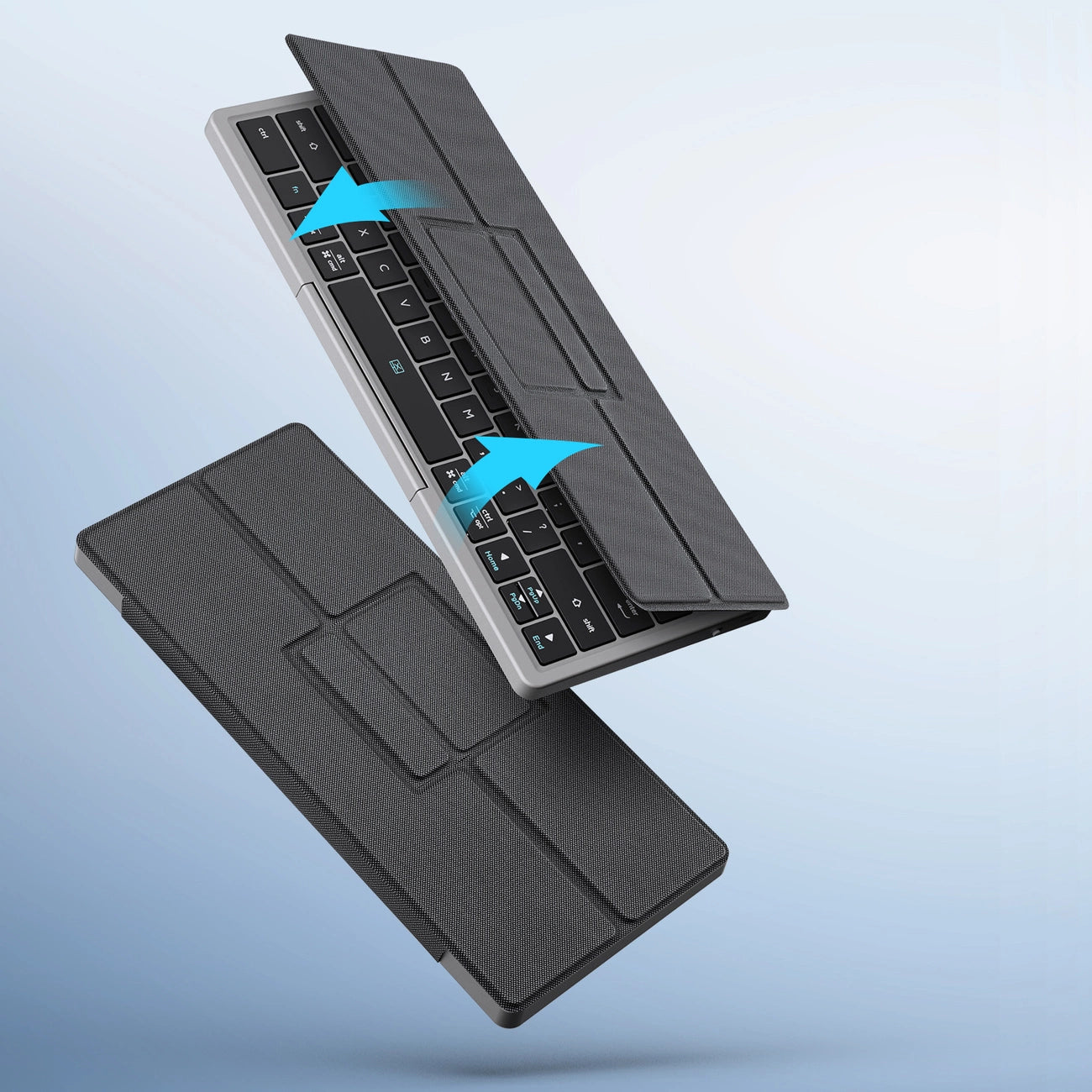 Dux Ducis OK Series wireless Bluetooth keyboard with touchpad - black_5