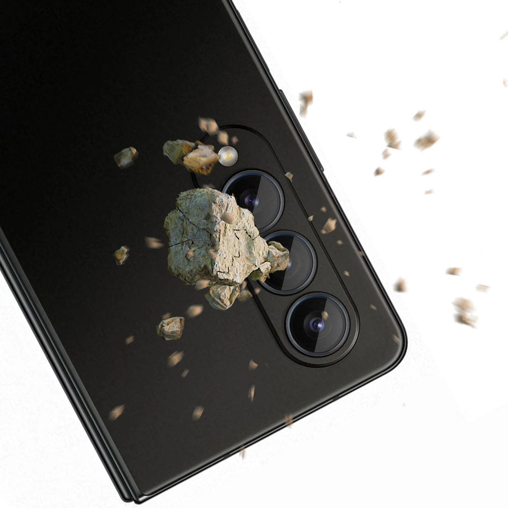 3mk Lens Protection Pro Camera Cover for Samsung Galaxy Z Fold 4 - Black_2