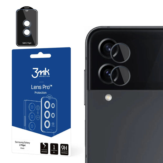 3mk Lens Protection Pro Camera Cover for Samsung Galaxy Z Flip 4 - Black_0