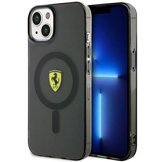 Ferrari FEHMP14MURKK iPhone 14 Plus 6.7" black/black hardcase Translucent Magsafe_0