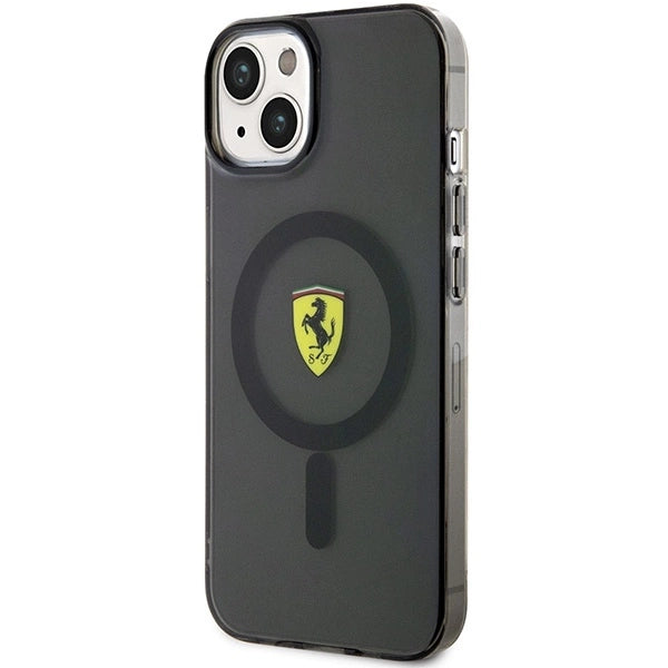 Ferrari FEHMP14MURKK iPhone 14 Plus 6.7" black/black hardcase Translucent Magsafe_1
