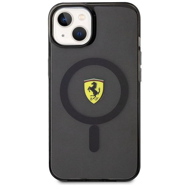 Ferrari FEHMP14MURKK iPhone 14 Plus 6.7" black/black hardcase Translucent Magsafe_2