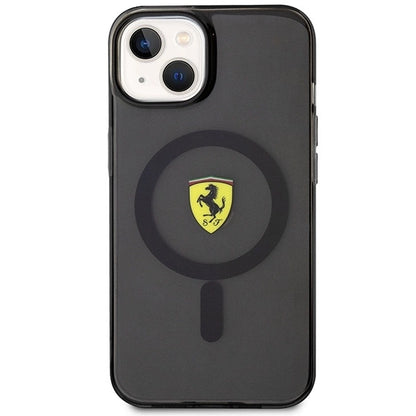 Ferrari FEHMP14MURKK iPhone 14 Plus 6.7" black/black hardcase Translucent Magsafe_2