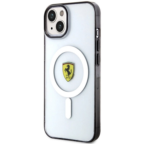 Ferrari FEHMP14MURKT iPhone 14 Plus 6.7" clear/transparent hardcase Outline Magsafe_1