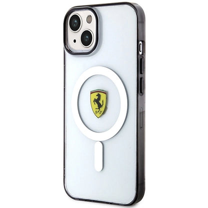 Ferrari FEHMP14MURKT iPhone 14 Plus 6.7" clear/transparent hardcase Outline Magsafe_1