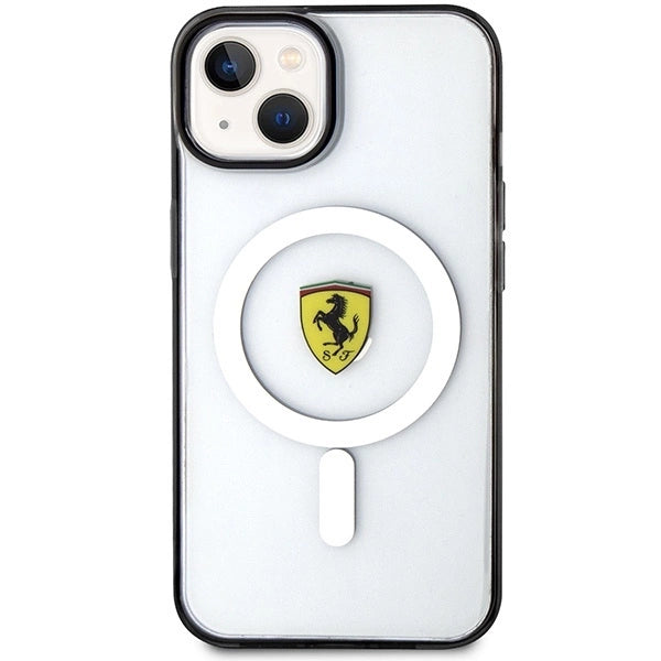 Ferrari FEHMP14MURKT iPhone 14 Plus 6.7" clear/transparent hardcase Outline Magsafe_2