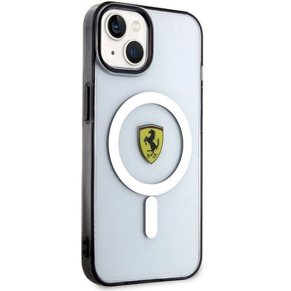 Ferrari FEHMP14MURKT iPhone 14 Plus 6.7" clear/transparent hardcase Outline Magsafe_3