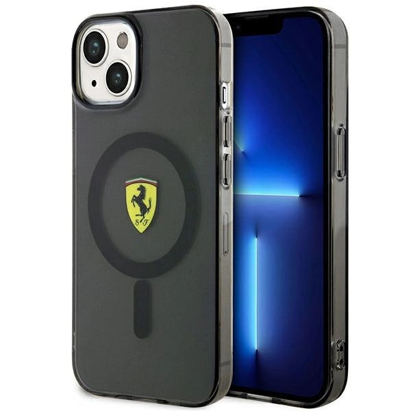 Ferrari FEHMP14SURKK iPhone 14 6.1" black/black hardcase Translucent Magsafe_0