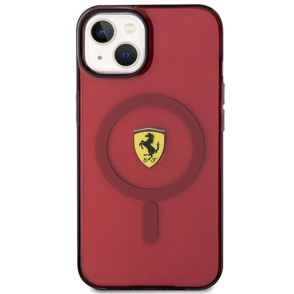 Ferrari FEHMP14SURKR iPhone 14 6.1" red/red hardcase Translucent Magsafe_2