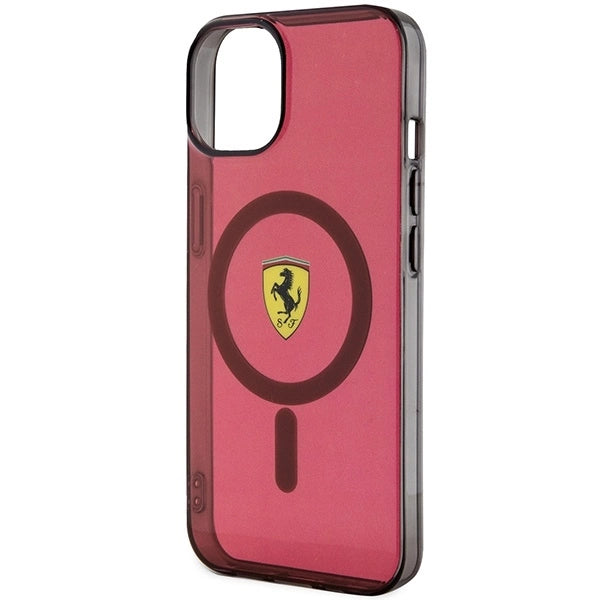 Ferrari FEHMP14SURKR iPhone 14 6.1" red/red hardcase Translucent Magsafe_5