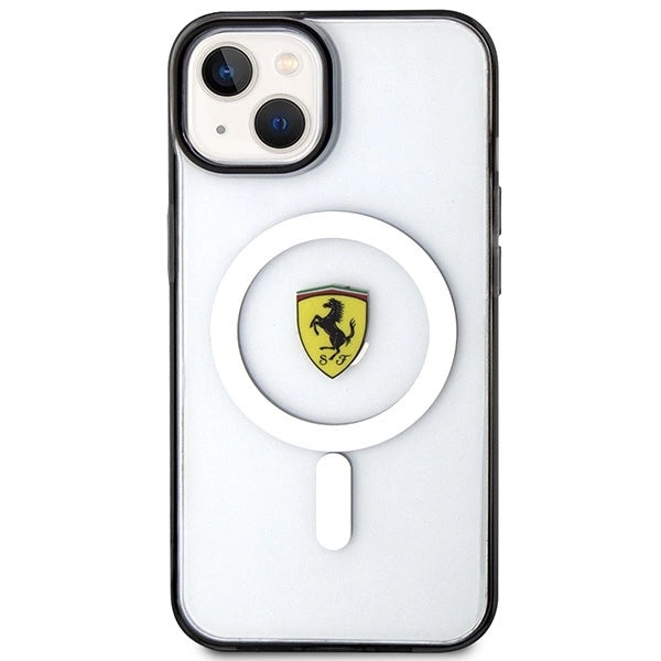 Ferrari FEHMP14SURKT iPhone 14 6.1" clear/transparent hardcase Outline Magsafe_2