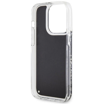 Guess GUHCP14LLCSGSGK iPhone 14 Pro 6.1" black/black hardcase Liquid Glitter Marble_6