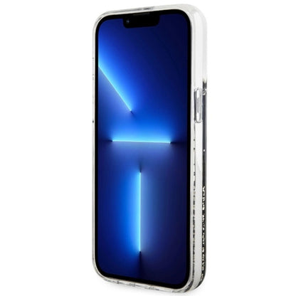 Guess GUHCP14XLCSGSGK iPhone 14 Pro Max 6.7" black/black hardcase Liquid Glitter Marble_4