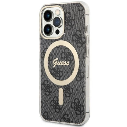 Guess GUHMP13LH4STK iPhone 13 Pro / 13 6.1" black/black hardcase 4G MagSafe_0