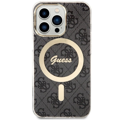 Guess GUHMP13LH4STK iPhone 13 Pro / 13 6.1" black/black hardcase 4G MagSafe_1