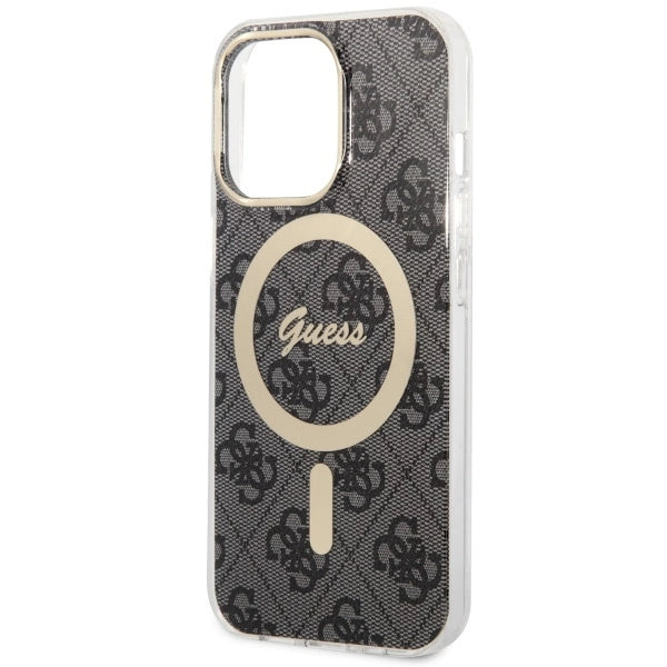 Guess GUHMP13LH4STK iPhone 13 Pro / 13 6.1" black/black hardcase 4G MagSafe_4