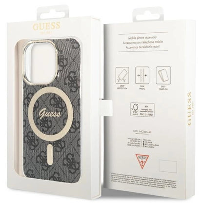 Guess GUHMP13LH4STK iPhone 13 Pro / 13 6.1" black/black hardcase 4G MagSafe_6