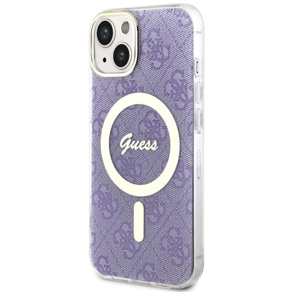 Guess GUHMP14MH4STU iPhone 14 Plus 6.7" purple/purple hardcase 4G MagSafe_1