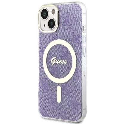 Guess GUHMP14MH4STU iPhone 14 Plus 6.7" purple/purple hardcase 4G MagSafe_1