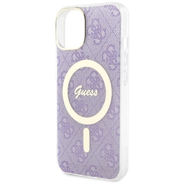Guess GUHMP14MH4STU iPhone 14 Plus 6.7" purple/purple hardcase 4G MagSafe_5