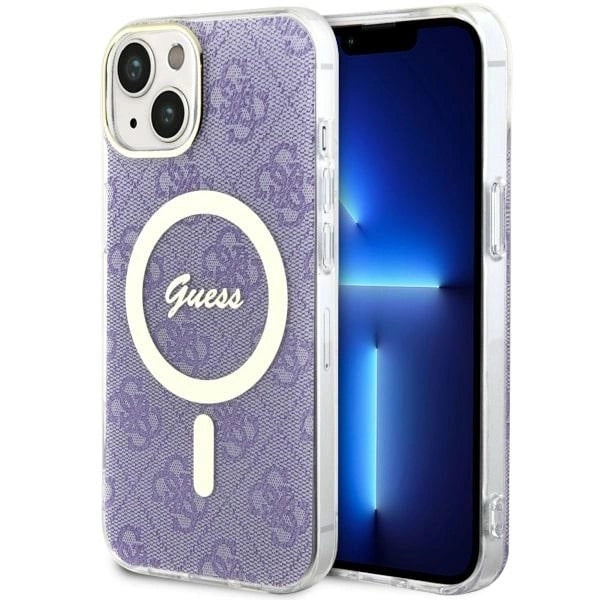 Guess 4G MagSafe case for iPhone 14 - purple_0
