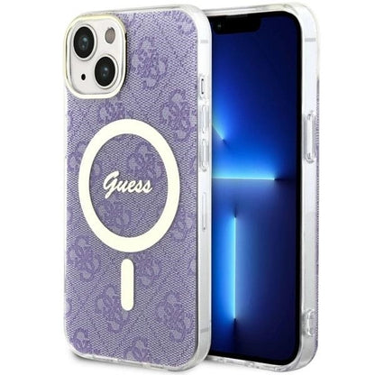 Guess 4G MagSafe case for iPhone 14 - purple_0