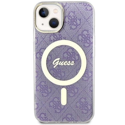 Guess 4G MagSafe case for iPhone 14 - purple_2