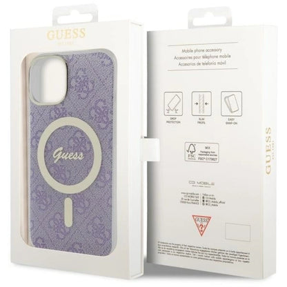 Guess 4G MagSafe case for iPhone 14 - purple_7