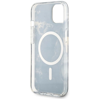 Guess GUHMP14SHTMRSK iPhone 14 6.1" black/black hardcase Golden Marble MagSafe_6