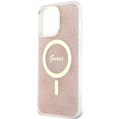 Guess 4G MagSafe case for iPhone 14 Pro Max - pink_5